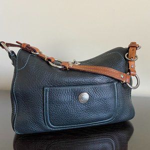 Coach leather shoulder bag